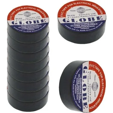Globe 0.13Mmx19Mm İzole Bant 10'lu