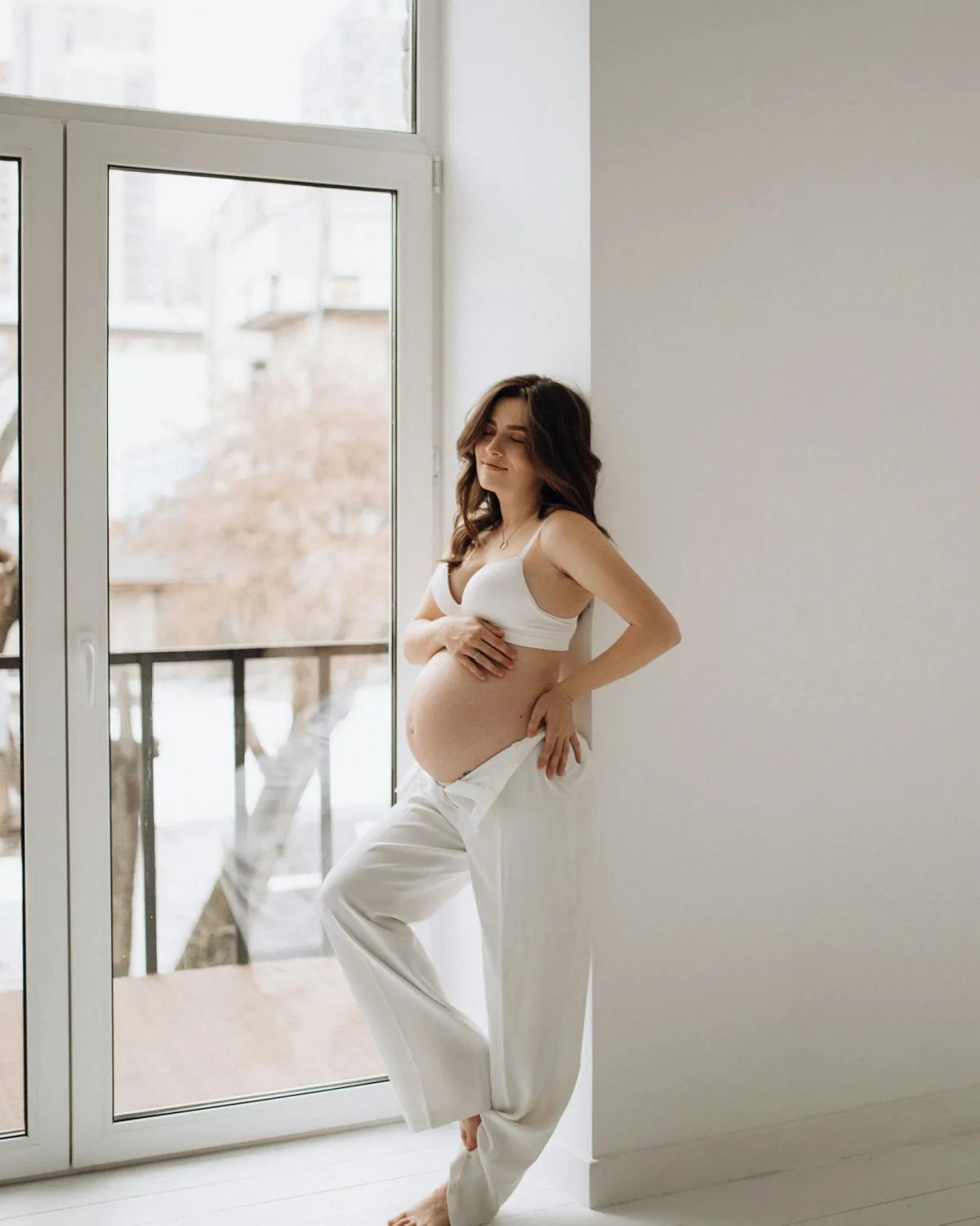 Emzirme Detaylı Hamile Pijama Takımı